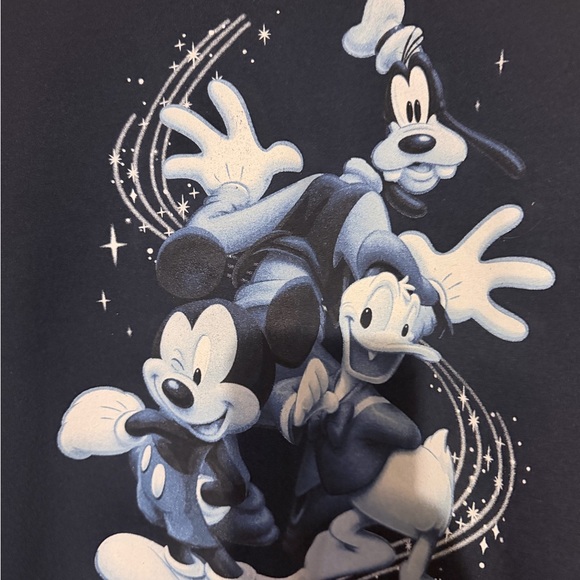 Disney Navy Blue Mickey and Friends Sweater - Picture 6 of 7